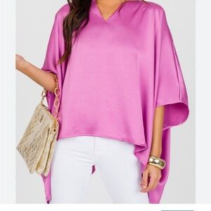 Elegant Pink Women's Top